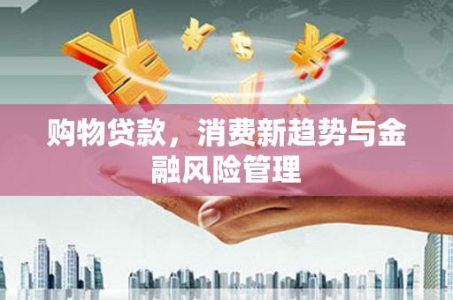 虾峙购物贷款，消费新趋势与金融风险管理