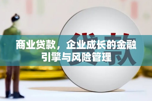 虾峙商业贷款，企业成长的金融引擎与风险管理
