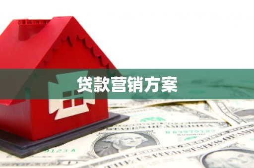 虾峙贷款营销方案