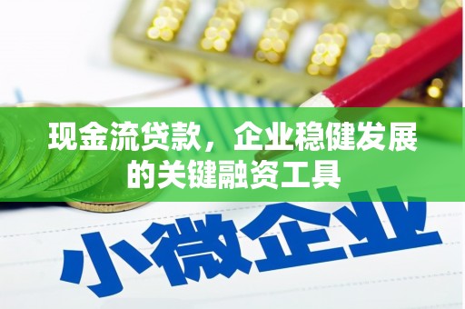 虾峙现金流贷款，企业稳健发展的关键融资工具