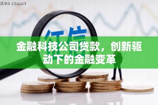 虾峙金融科技公司贷款，创新驱动下的金融变革