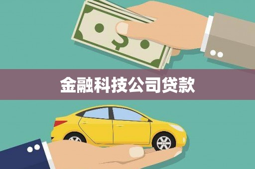 虾峙金融科技公司贷款