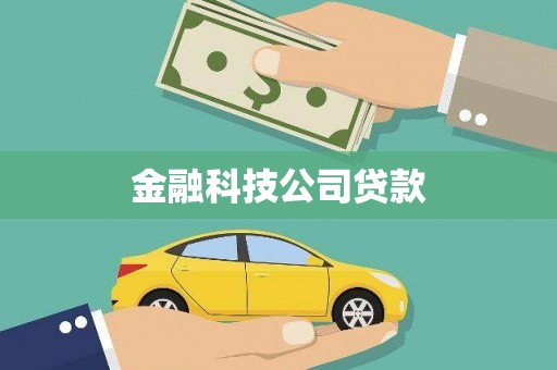 虾峙金融科技公司贷款