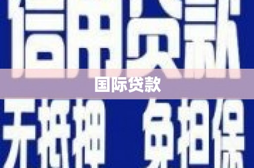 虾峙国际贷款