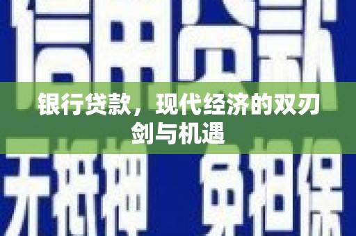 虾峙银行贷款，现代经济的双刃剑与机遇