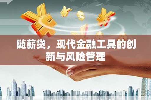 虾峙随薪贷，现代金融工具的创新与风险管理
