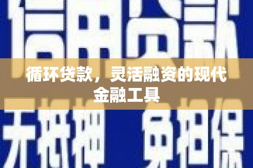 虾峙循环贷款，灵活融资的现代金融工具
