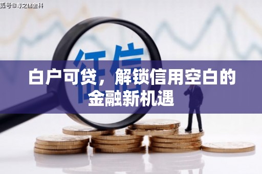 虾峙白户可贷，解锁信用空白的金融新机遇