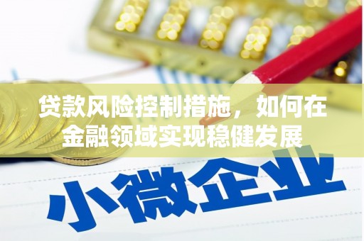 虾峙贷款风险控制措施，如何在金融领域实现稳健发展