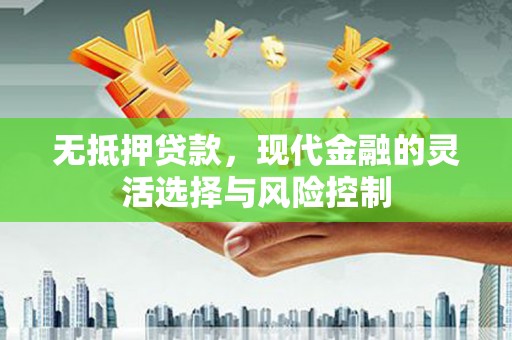 虾峙无抵押贷款，现代金融的灵活选择与风险控制