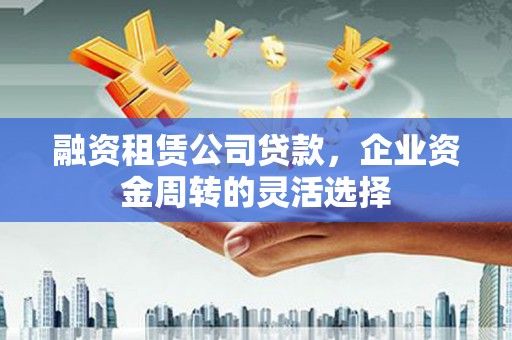 虾峙融资租赁公司贷款，企业资金周转的灵活选择