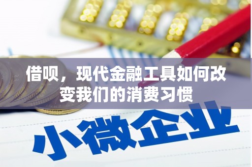 虾峙借呗，现代金融工具如何改变我们的消费习惯