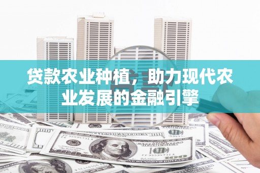 虾峙贷款农业种植，助力现代农业发展的金融引擎