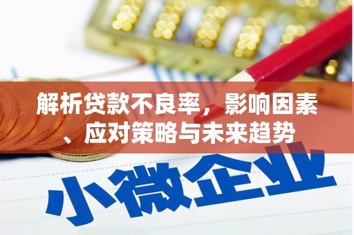 虾峙解析贷款不良率，影响因素、应对策略与未来趋势