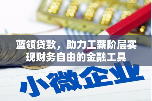 虾峙蓝领贷款，助力工薪阶层实现财务自由的金融工具