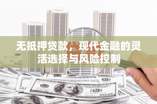 虾峙无抵押贷款，现代金融的灵活选择与风险控制