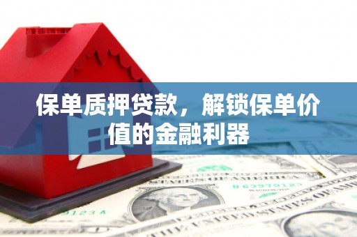 虾峙保单质押贷款，解锁保单价值的金融利器