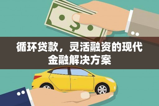 虾峙循环贷款，灵活融资的现代金融解决方案