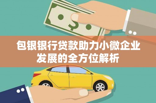 虾峙包银银行贷款助力小微企业发展的全方位解析