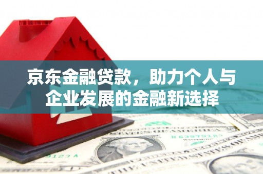 虾峙京东金融贷款，助力个人与企业发展的金融新选择