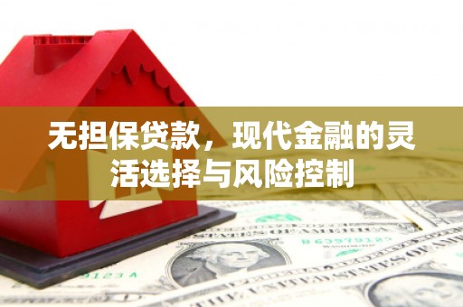 虾峙无担保贷款，现代金融的灵活选择与风险控制