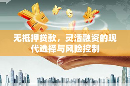 虾峙无抵押贷款，灵活融资的现代选择与风险控制