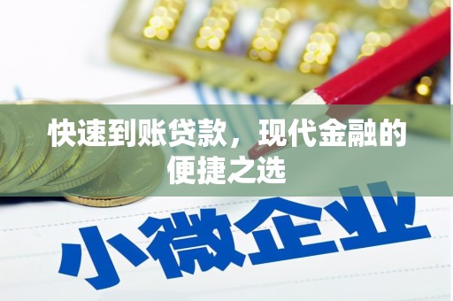 虾峙快速到账贷款，现代金融的便捷之选