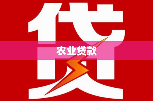 虾峙农业贷款