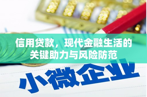 虾峙信用贷款，现代金融生活的关键助力与风险防范