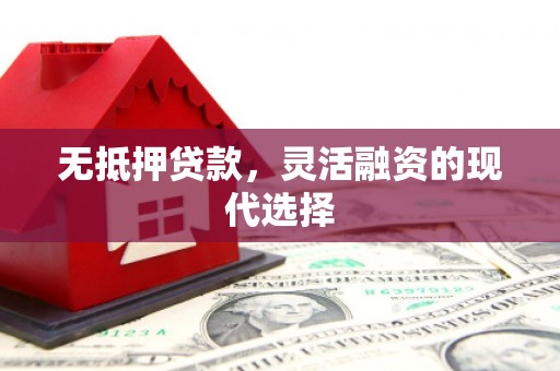 虾峙无抵押贷款，灵活融资的现代选择