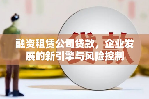 虾峙融资租赁公司贷款，企业发展的新引擎与风险控制