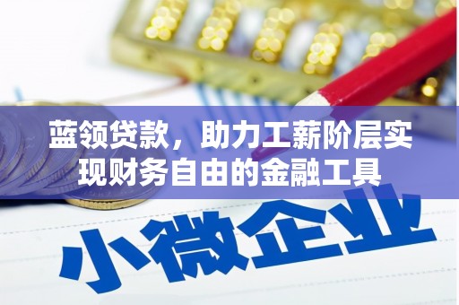 虾峙蓝领贷款，助力工薪阶层实现财务自由的金融工具