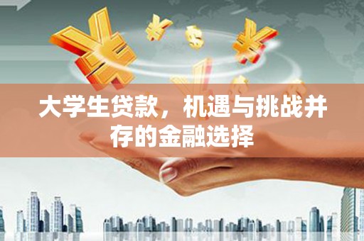 虾峙大学生贷款，机遇与挑战并存的金融选择