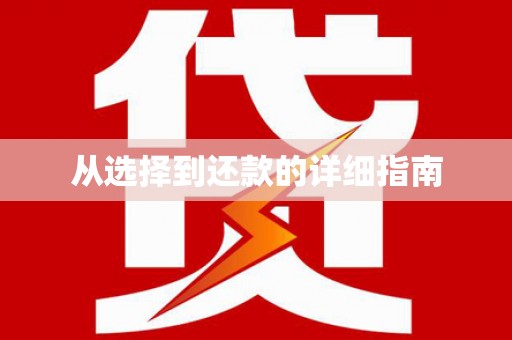 虾峙从选择到还款的详细指南