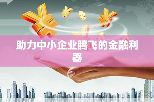 虾峙助力中小企业腾飞的金融利器