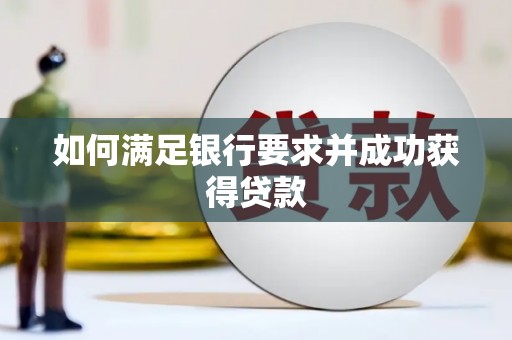 虾峙如何满足银行要求并成功获得贷款