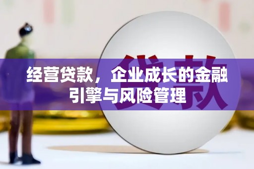 虾峙经营贷款，企业成长的金融引擎与风险管理
