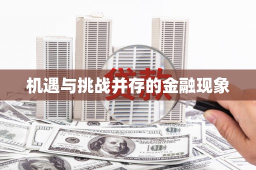 虾峙机遇与挑战并存的金融现象
